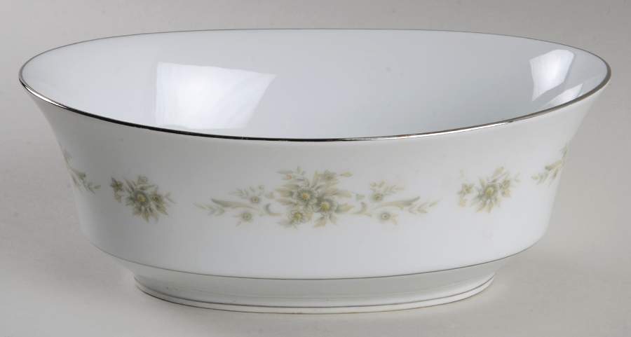 Mandarin 9" Oval Vegetable Bowl by Sango-1