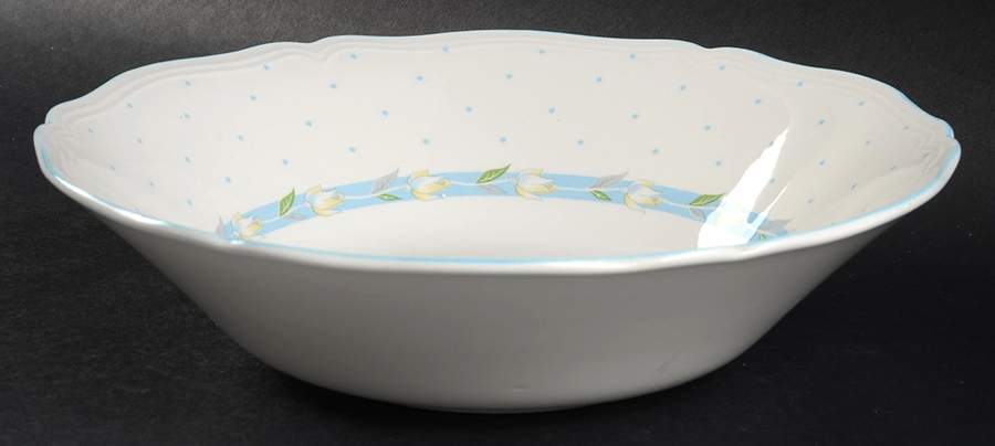 Manoir 9" Round Vegetable Bowl by Sango-1