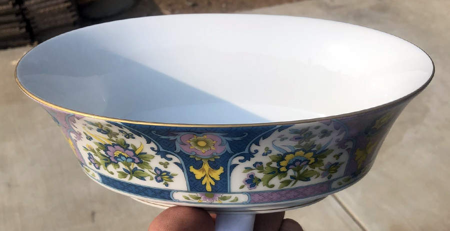 Marco Polo 9" Oval Vegetable Bowl by Sango-1