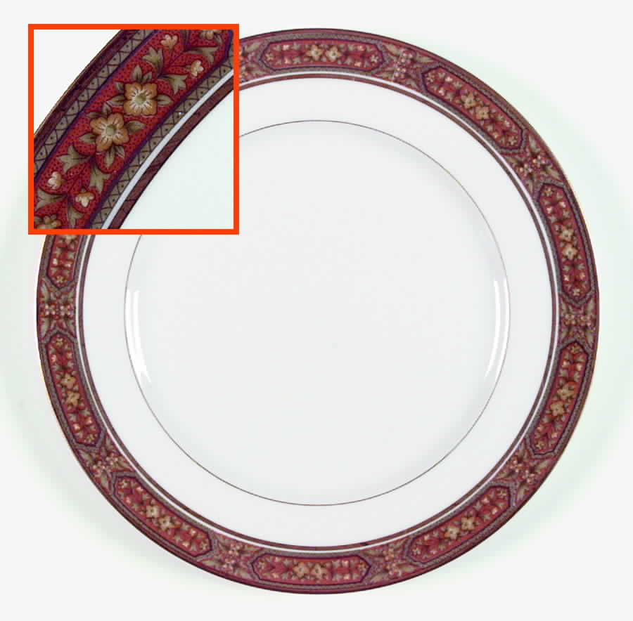 Marabou Dinner Plate by Sango-1