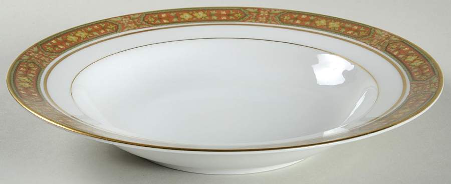 Marabou Rim Soup Bowl by Sango-1