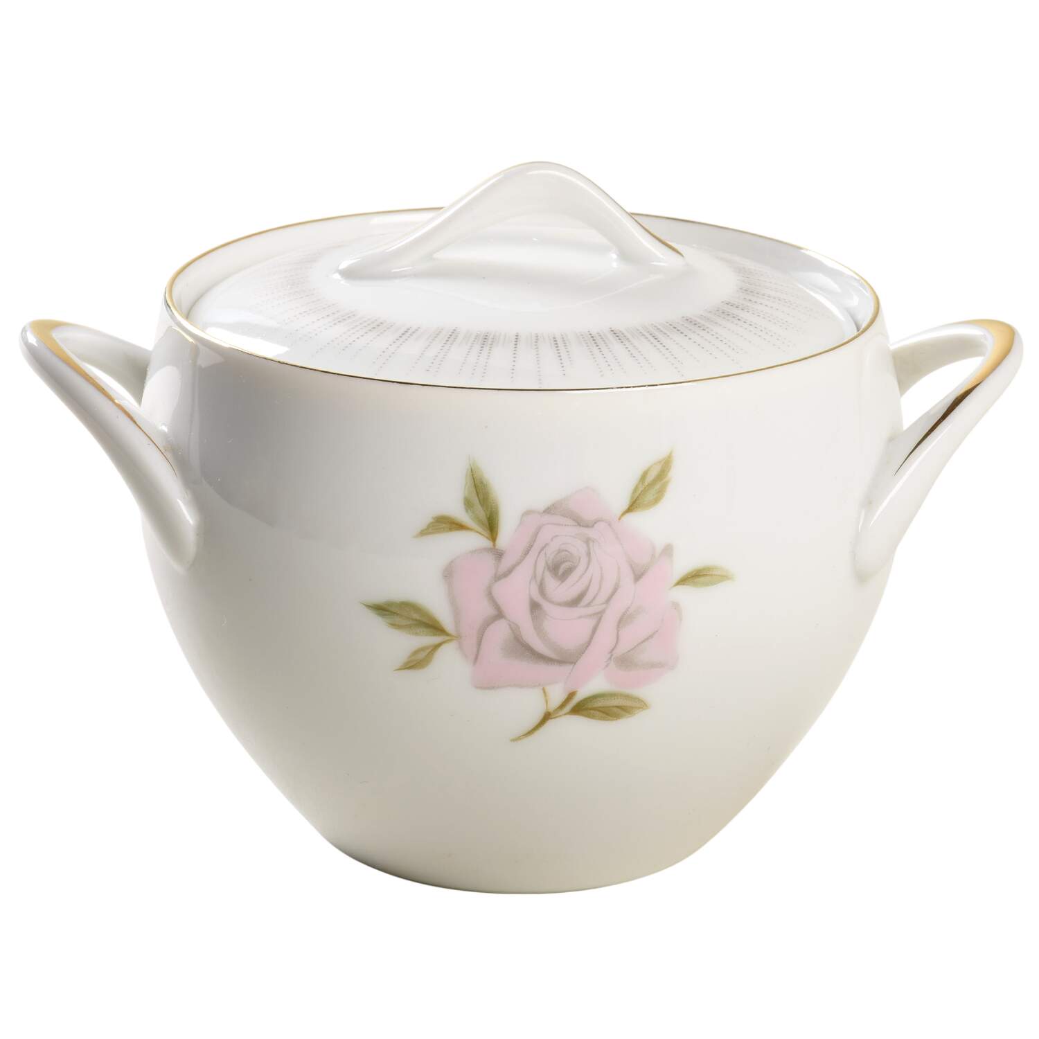 Melinda Sugar Bowl & Lid by Sango-1