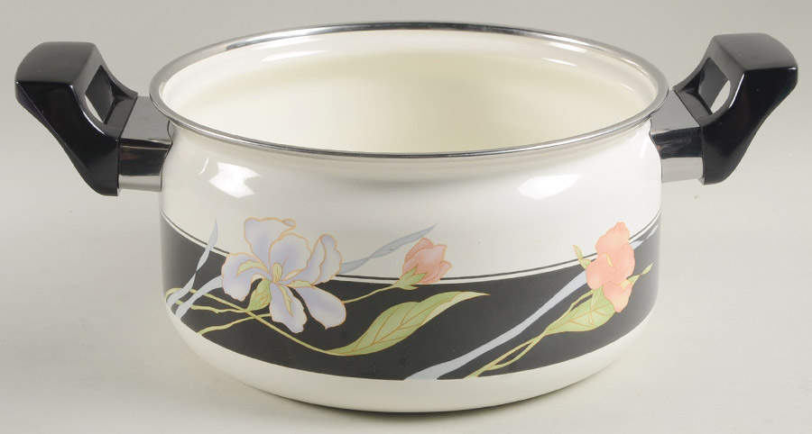 Memories 3 Quart Metal Stew Pot No Lid by Sango-1