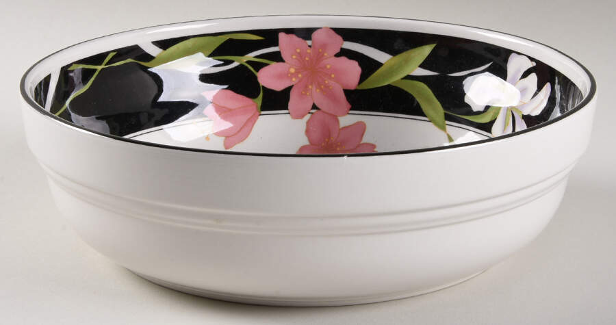 Memories 9" Round Vegetable Bowl by Sango-1