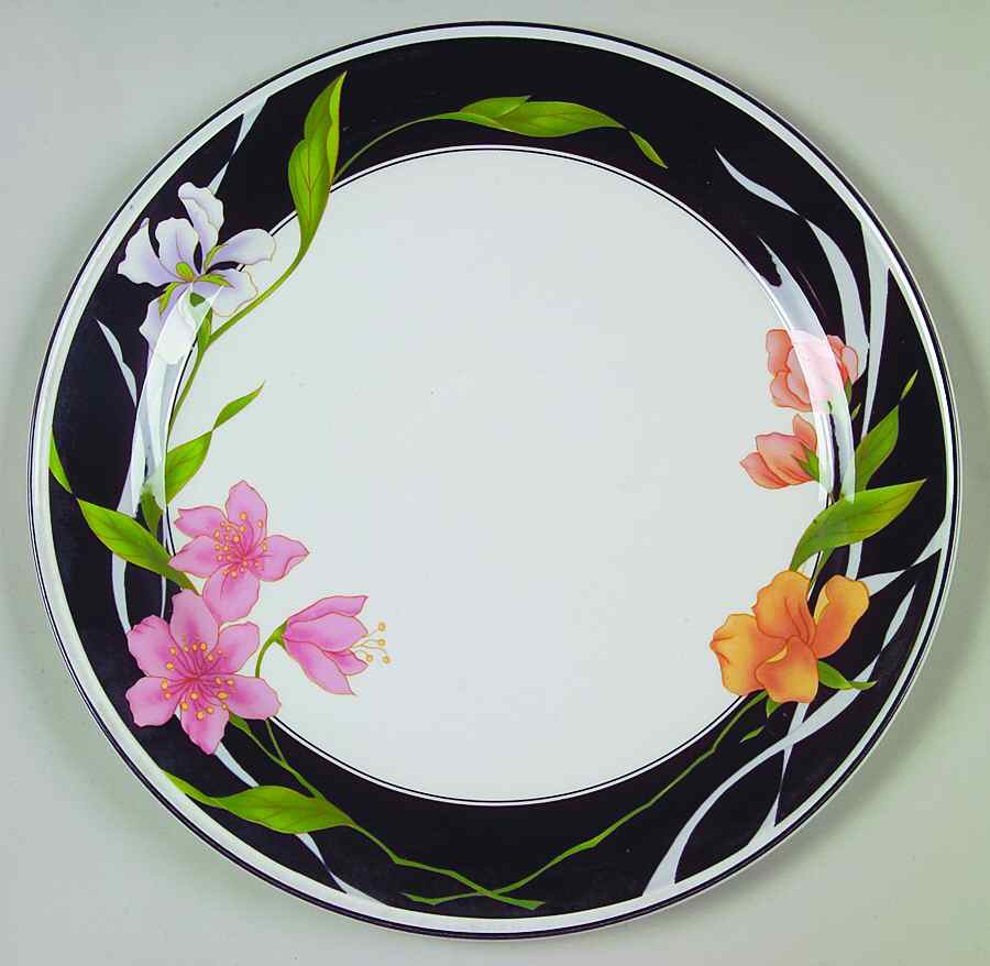 Memories 11" Chop Plate (Round Platter) by Sango-1