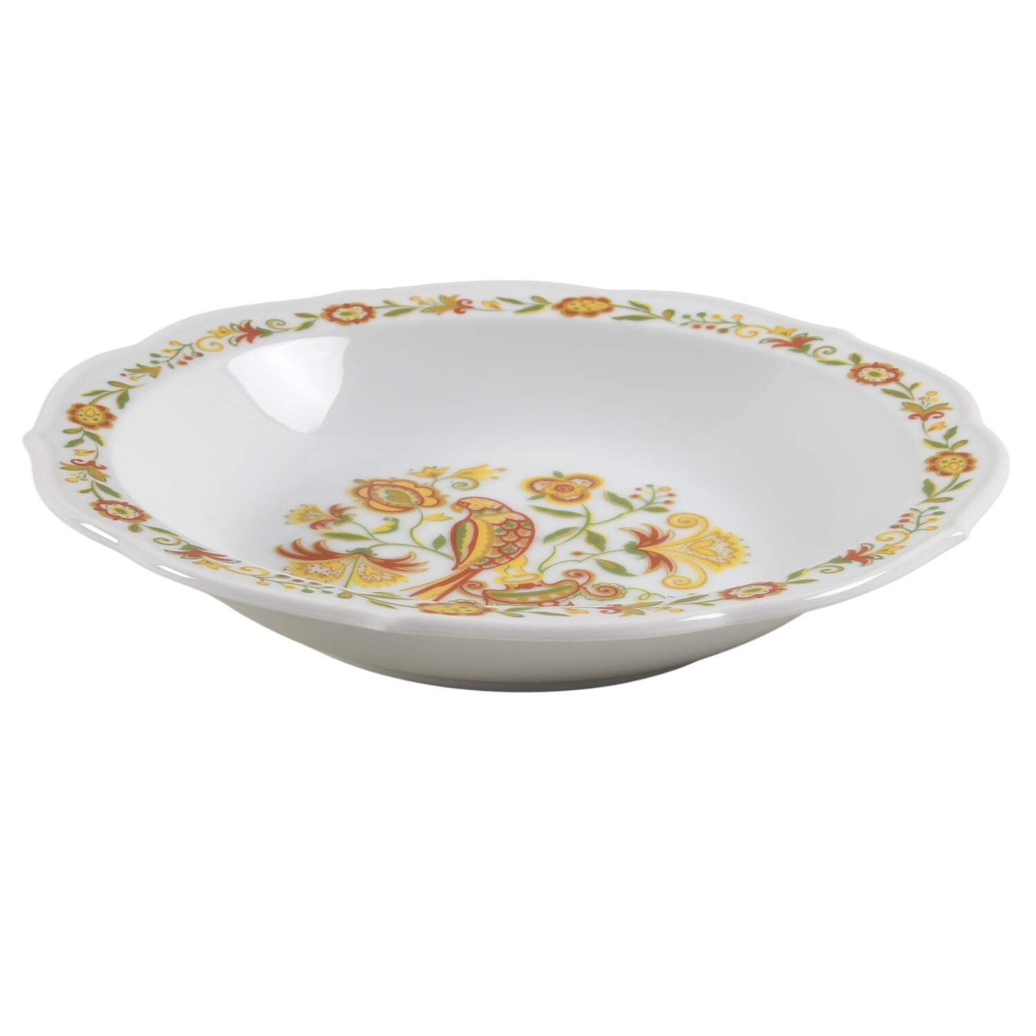 Ming Garden Rim Soup Bowl by Sango-1