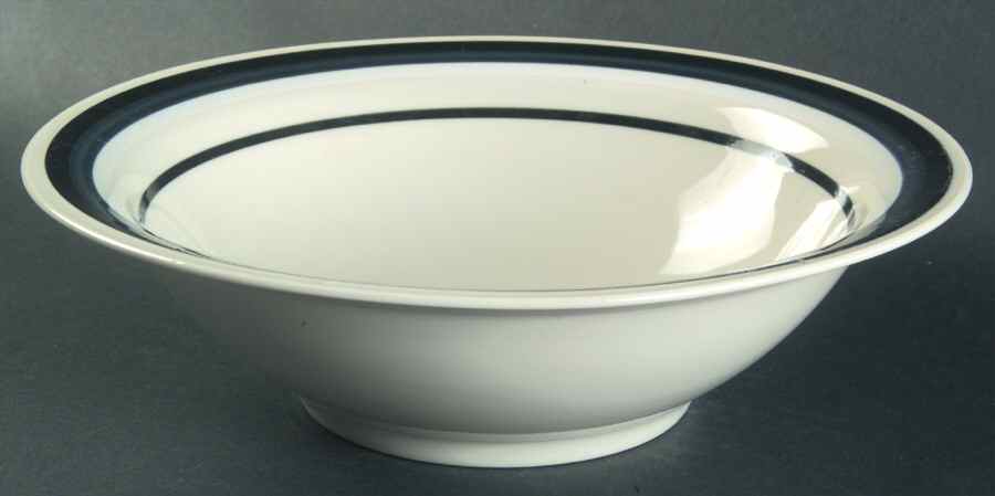 Milano Blue 9" Round Vegetable Bowl by Sango-1