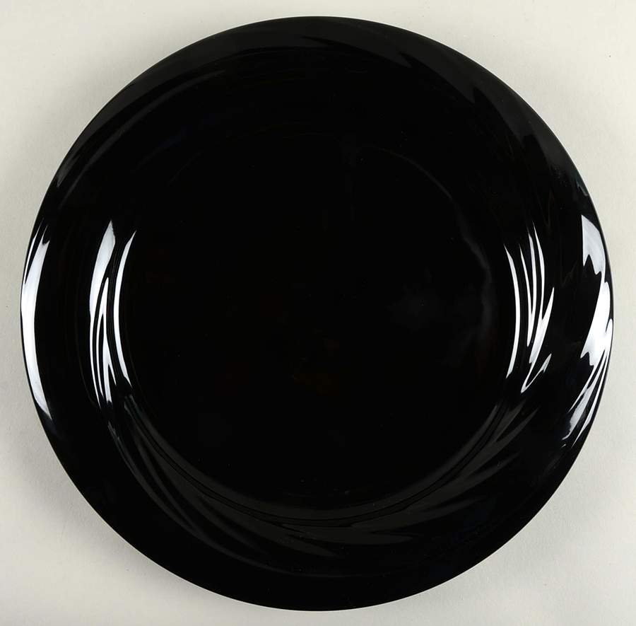 Monte Carlo Black 12" Chop Plate (Round Platter) by Sango-1