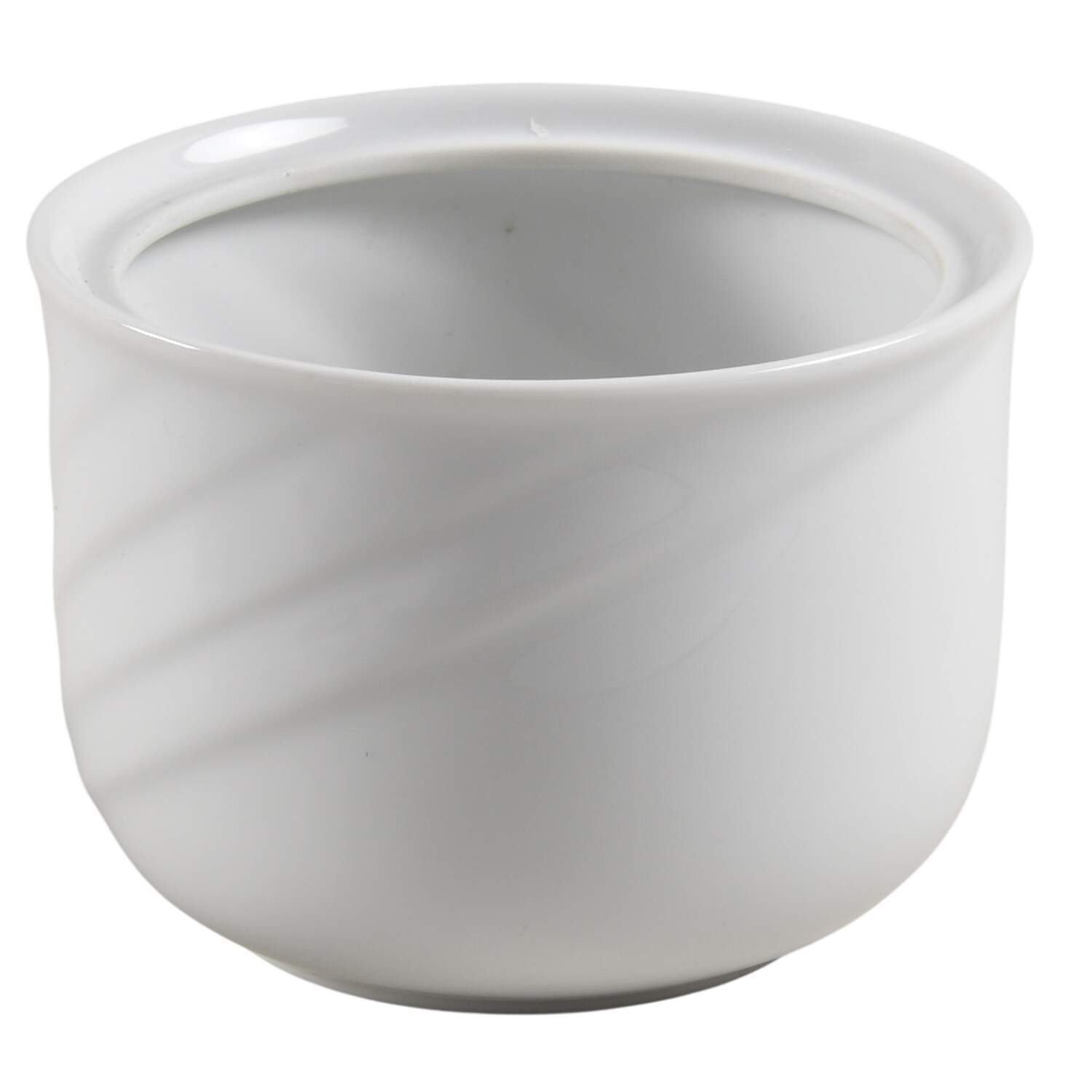 Monte Carlo White Sugar Bowl No Lid by Sango-1