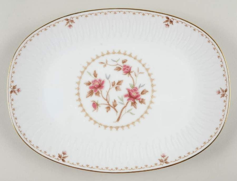 Montaigne 12" Oval Serving Platter by Sango-1