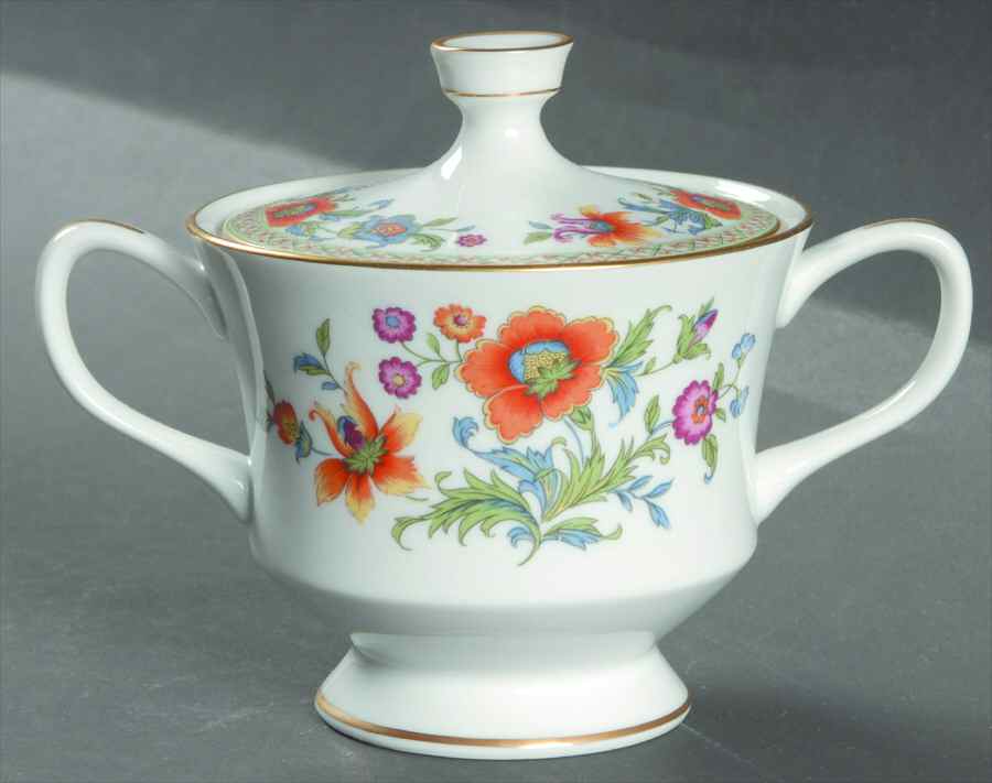 Monaco Sugar Bowl & Lid by Sango-1