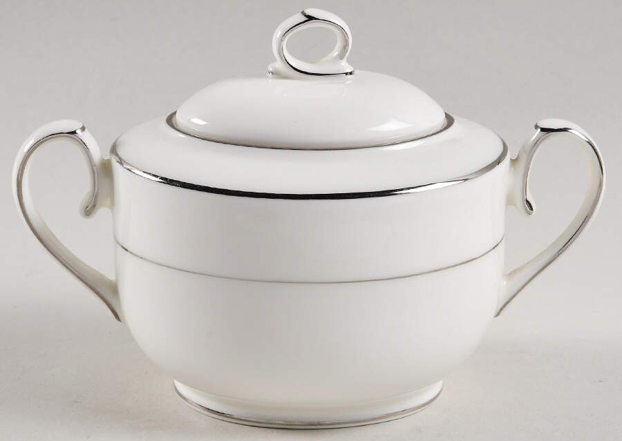 Moonbeam Sugar Bowl & Lid by Sango-1