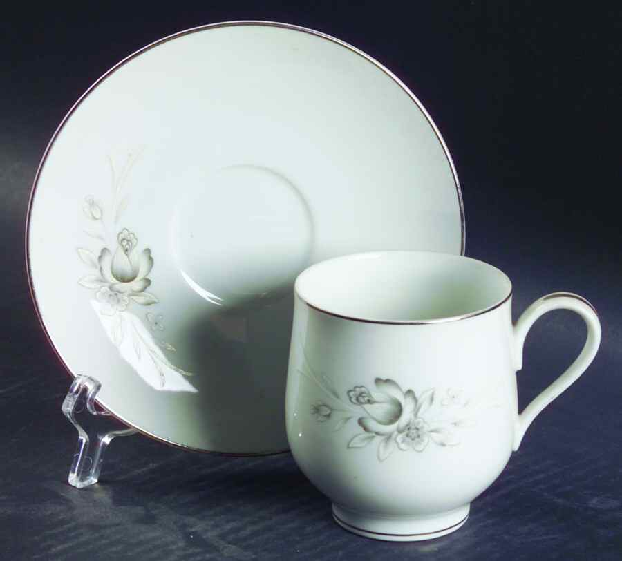 Morena Flat Cup & Saucer Set by Sango-1