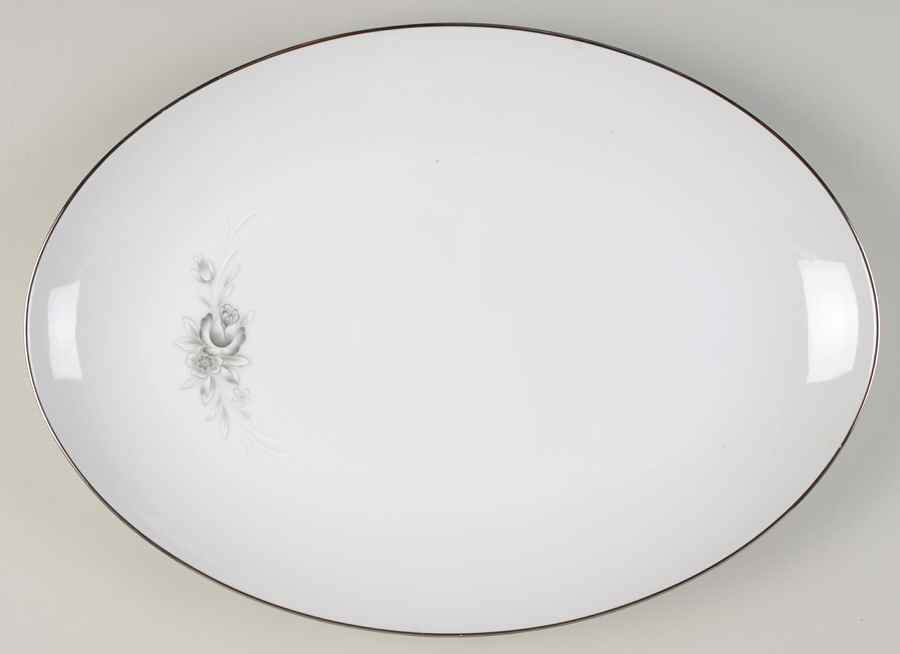 Morena 16" Oval Serving Platter by Sango-1