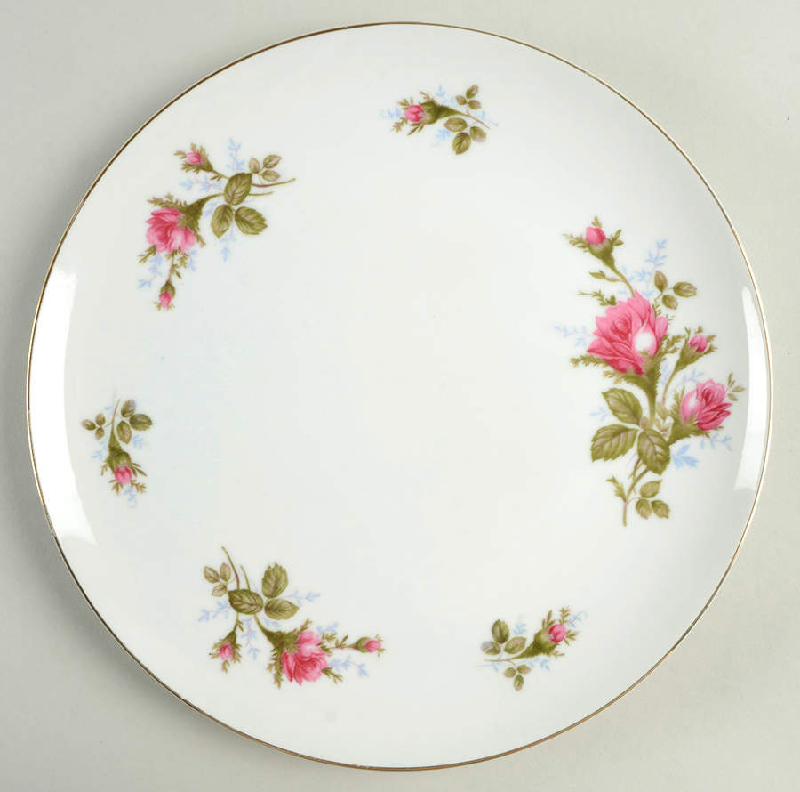 Moss Rose (Coupe Shape) Dinner Plate by Sango-1