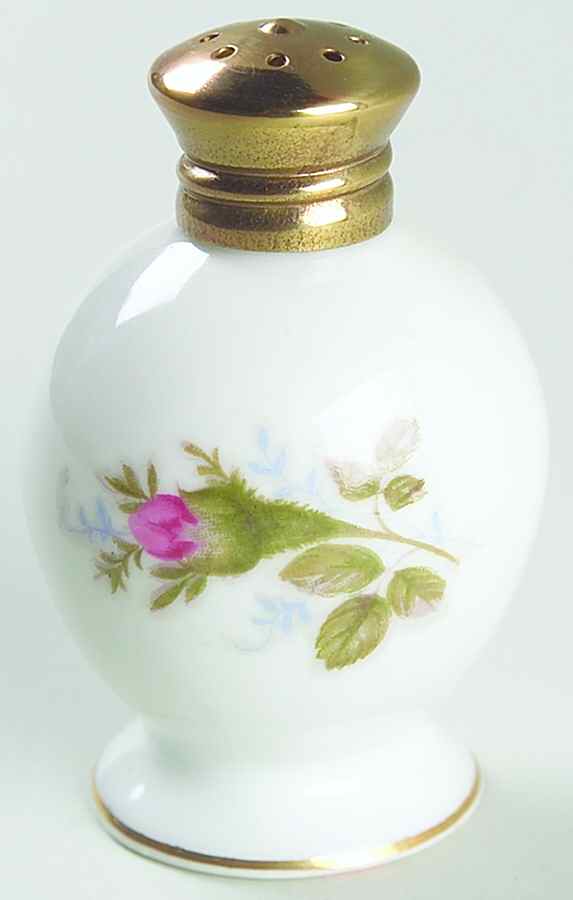 Moss Rose (Coupe Shape) Salt Shaker by Sango-1