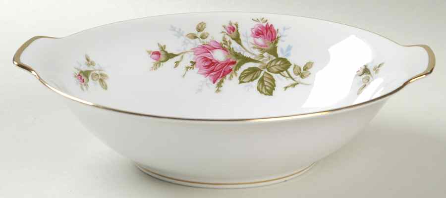 Moss Rose (Coupe Shape) 9" Round Vegetable Bowl by Sango-1