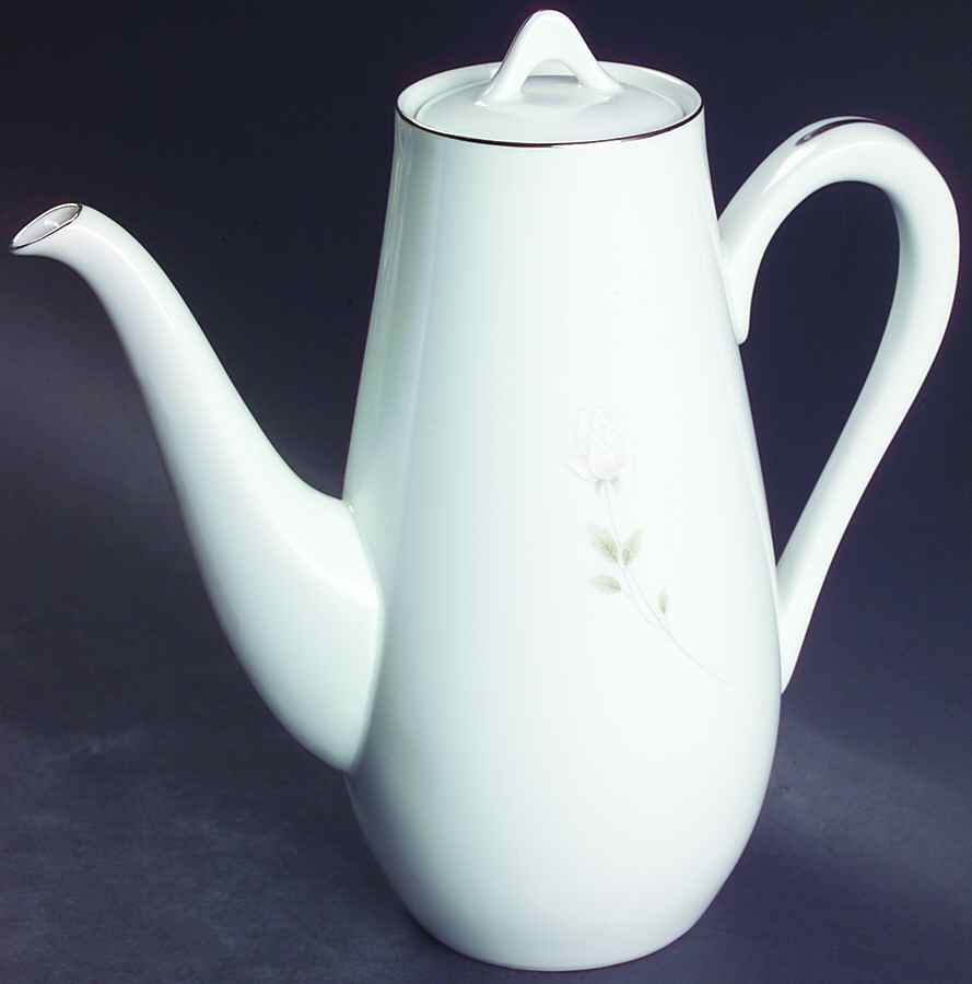 Morning Rose Coffee Pot & Lid by Sango-1
