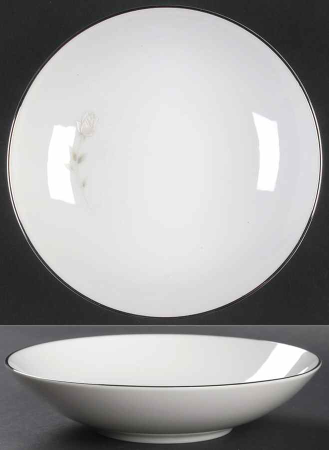 Morning Rose Coupe Soup Bowl by Sango-1