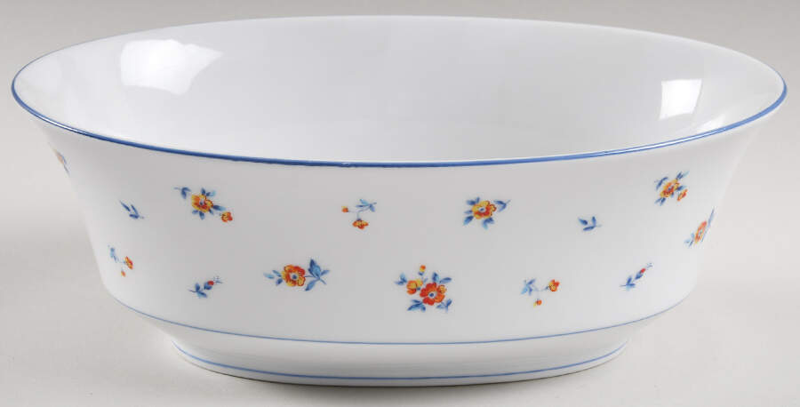Mt. Vernon 9" Oval Vegetable Bowl by Sango-1