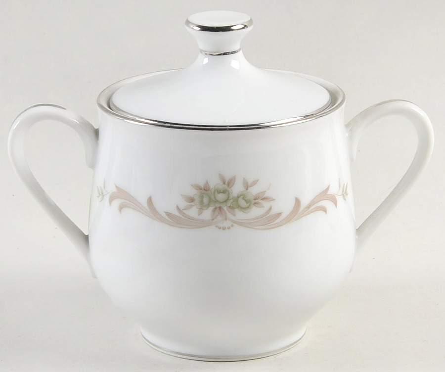 Musette Sugar Bowl & Lid by Sango-1