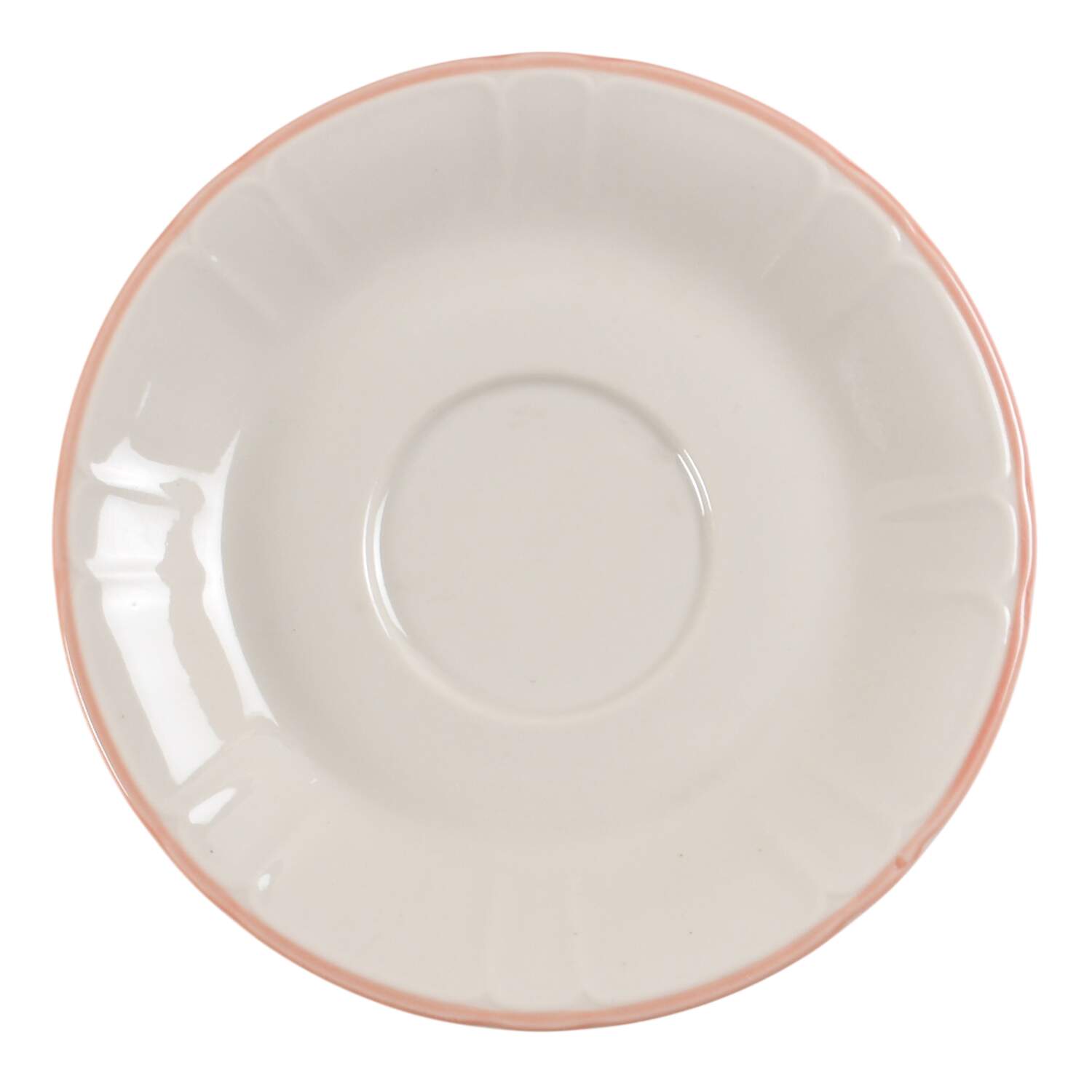 Mystique Peach Saucer by Sango-1