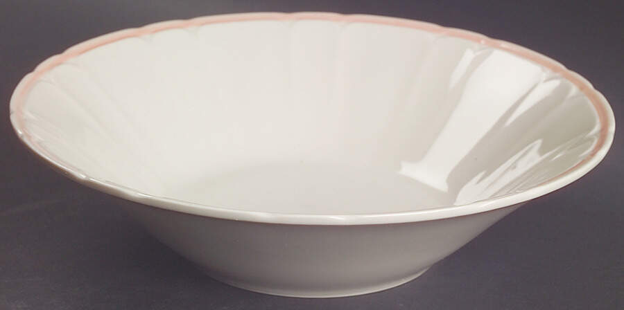 Mystique Peach 9" Round Vegetable Bowl by Sango-1