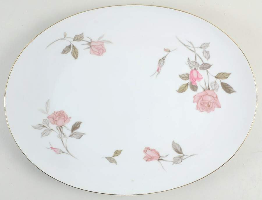 Nancy 16" Oval Serving Platter by Sango-1