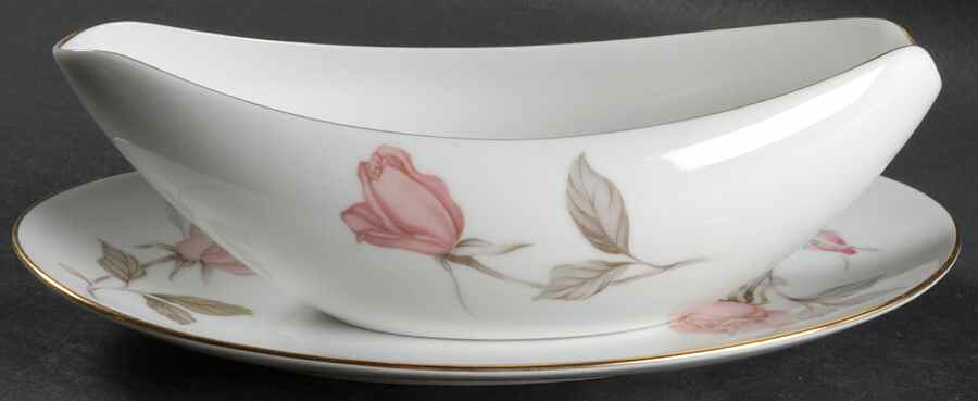 Nancy Gravy Boat & Underplate/Relish by Sango-1
