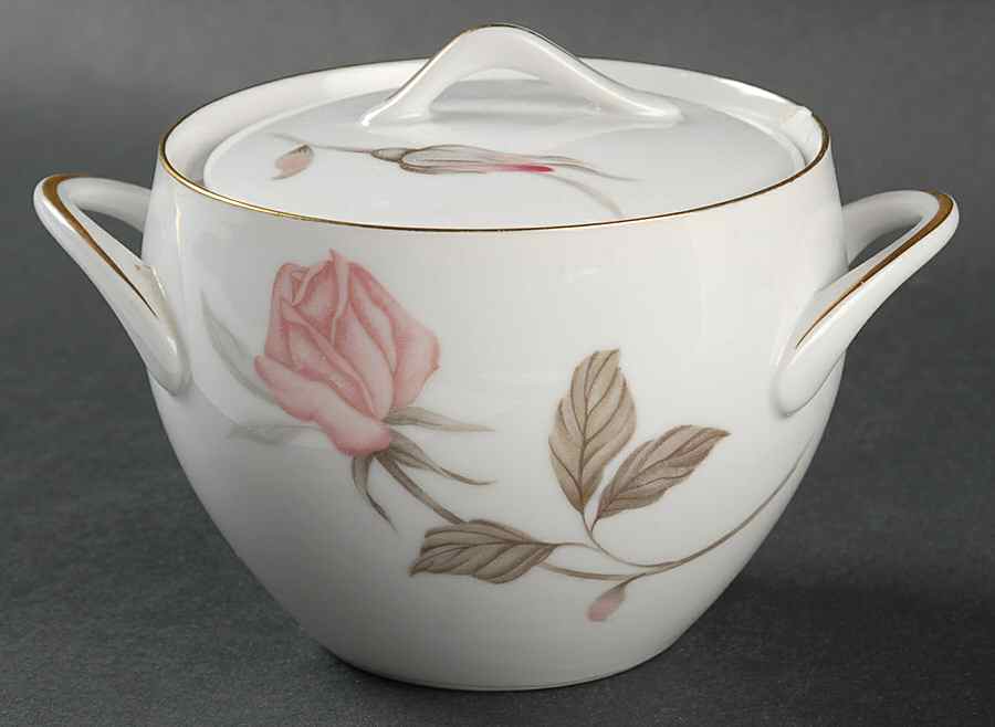 Nancy Sugar Bowl & Lid by Sango-1