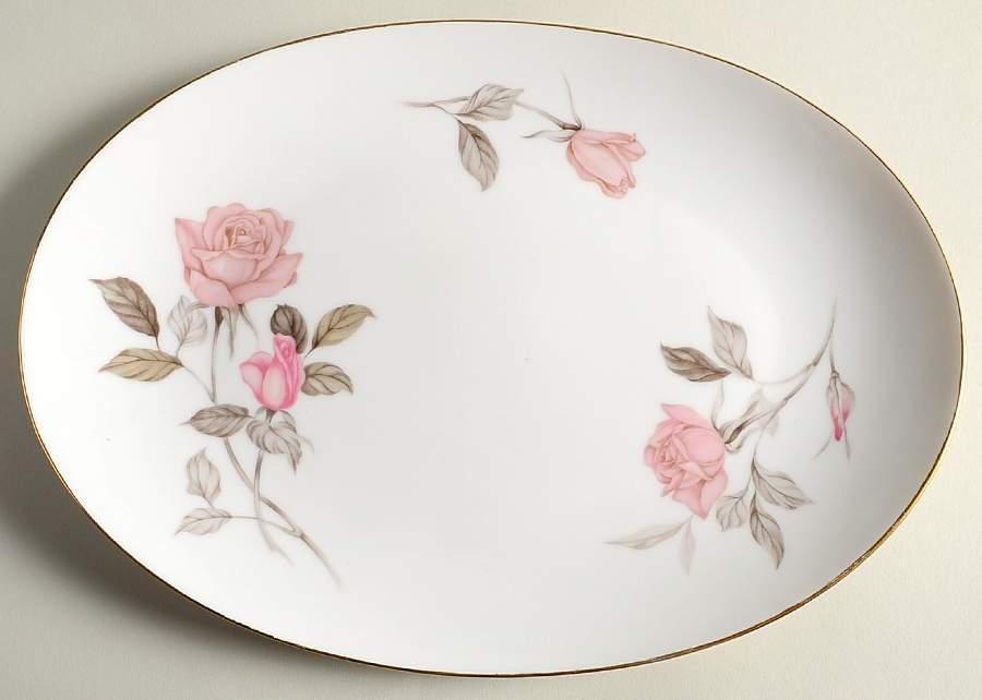 Nancy 12" Oval Serving Platter by Sango-1