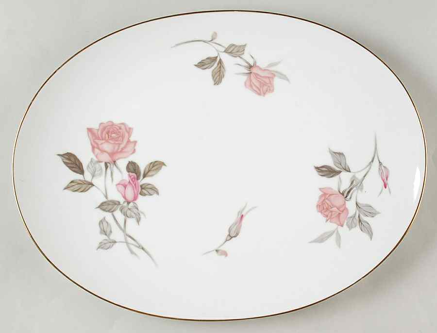 Nancy 14" Oval Serving Platter by Sango-1