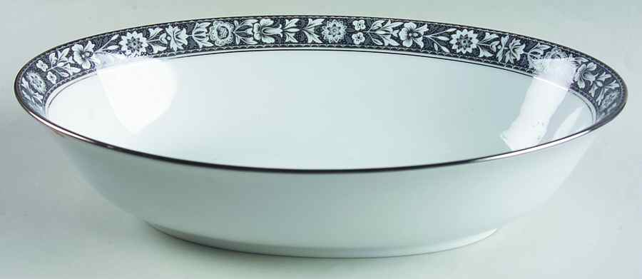 Navarro 10" Oval Vegetable Bowl by Sango-1