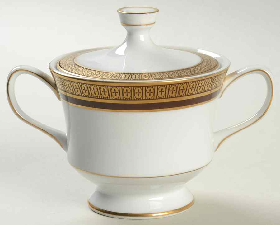 Newport Sugar Bowl & Lid by Sango-1