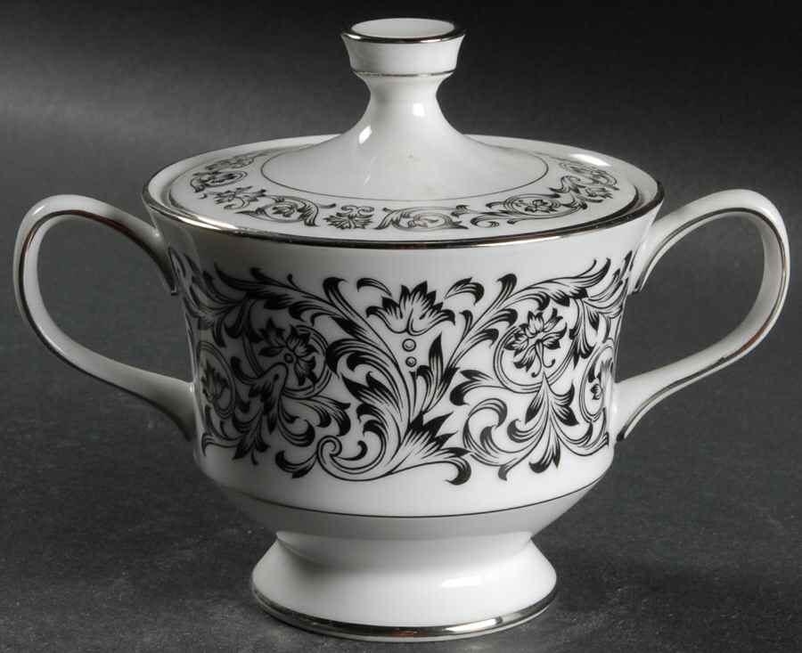 Niagara Sugar Bowl & Lid by Sango-1
