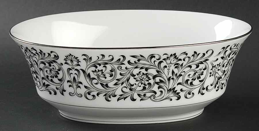 Niagara 9" Oval Vegetable Bowl by Sango-1