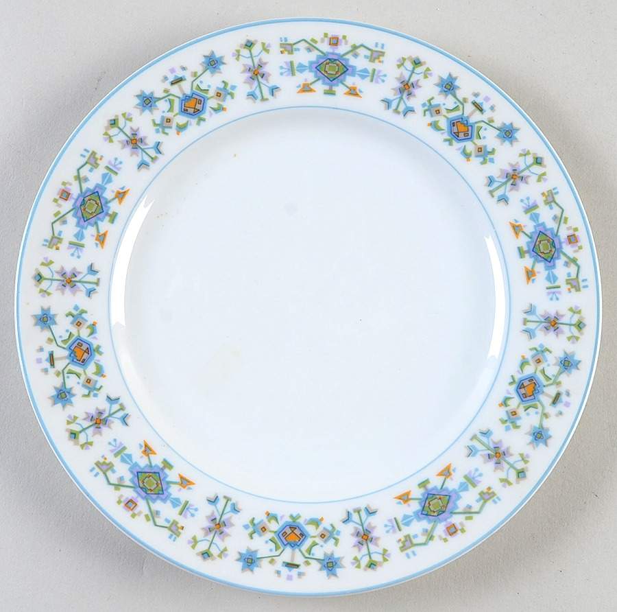 Nordic Crown Salad Plate by Sango-1