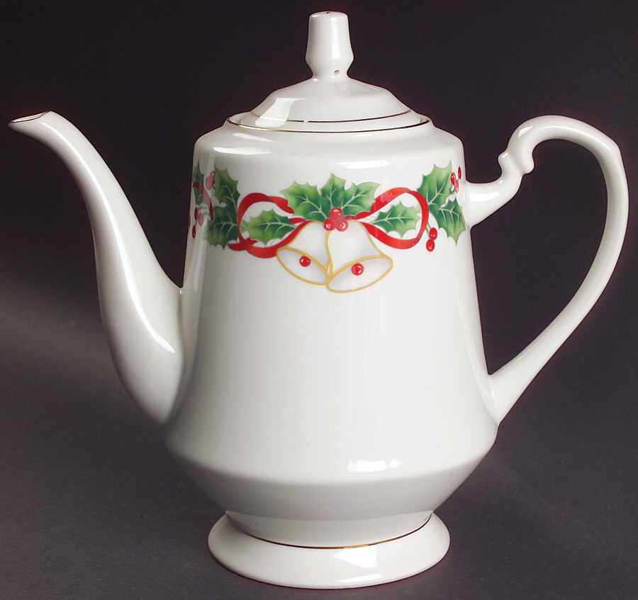Noel Coffee Pot & Lid by Sango-1