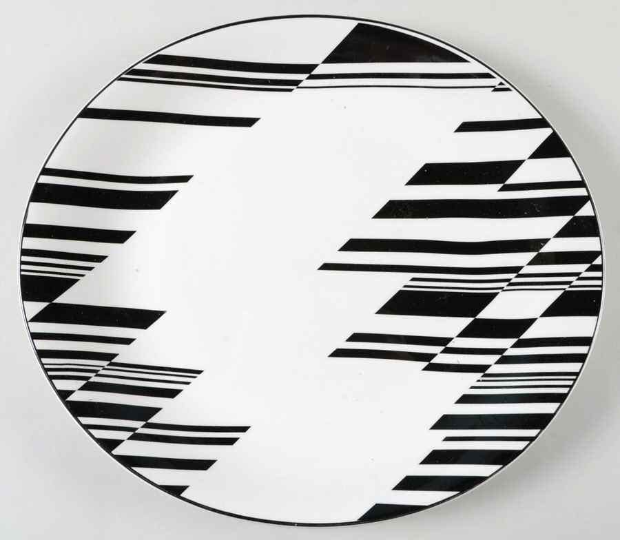 Noir 12" Chop Plate (Round Platter) by Sango-1