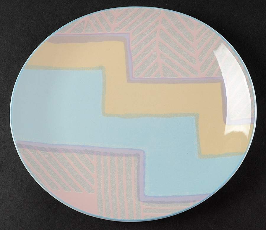 Nouveau Multicolor Salad Plate by Sango-1
