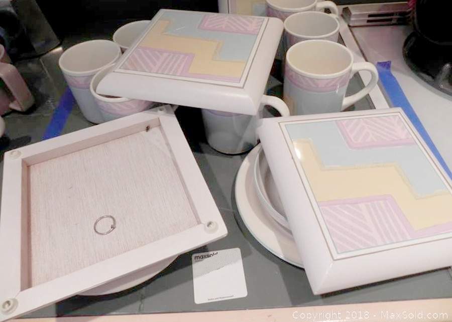 Nouveau Multicolor Trivet by Sango-1