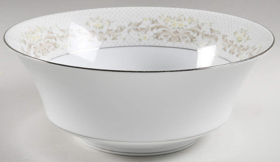 Organza 9" Round Vegetable Bowl by Sango-1