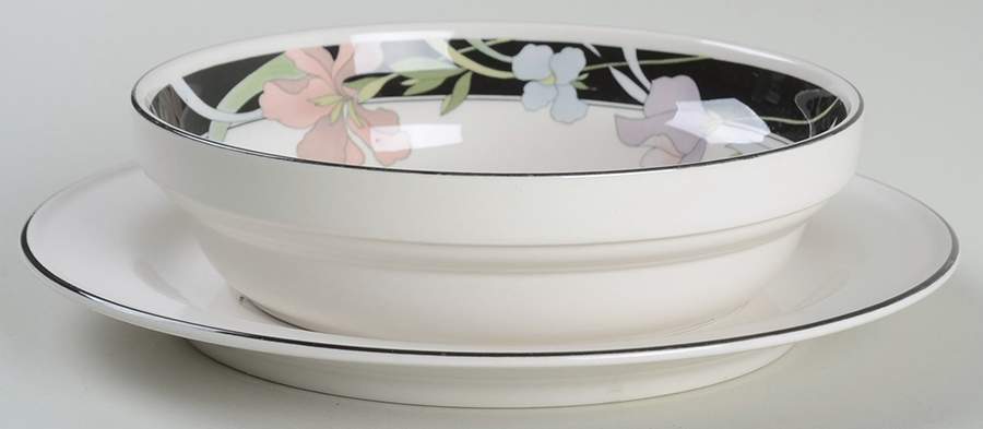 Overture Gravy Boat with Attached Underplate by Sango-1
