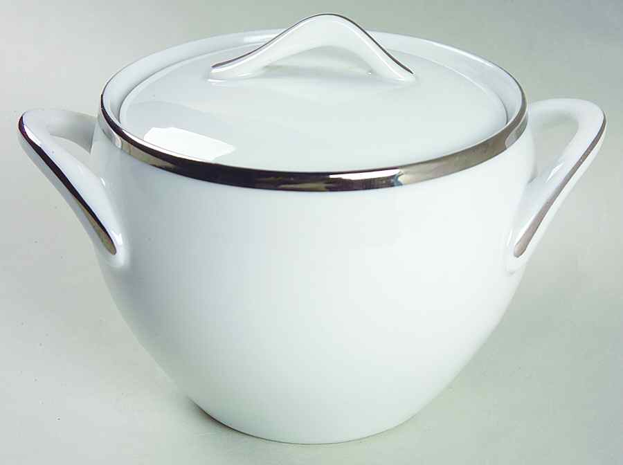 Pallas Sugar Bowl & Lid by Sango-1
