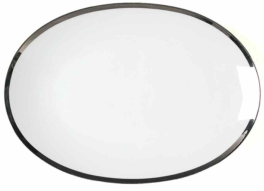 Pallas 12" Oval Serving Platter by Sango-1