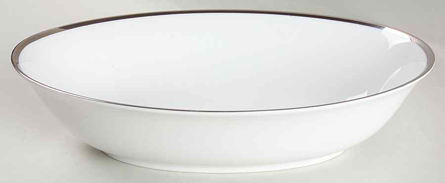 Pallas 10" Oval Vegetable Bowl by Sango-1