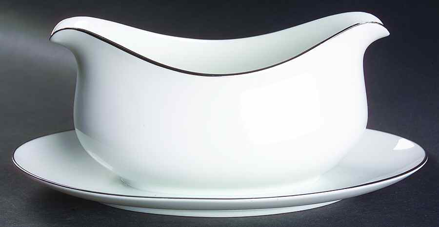 Palatine Gravy Boat with Attached Underplate by Sango-1