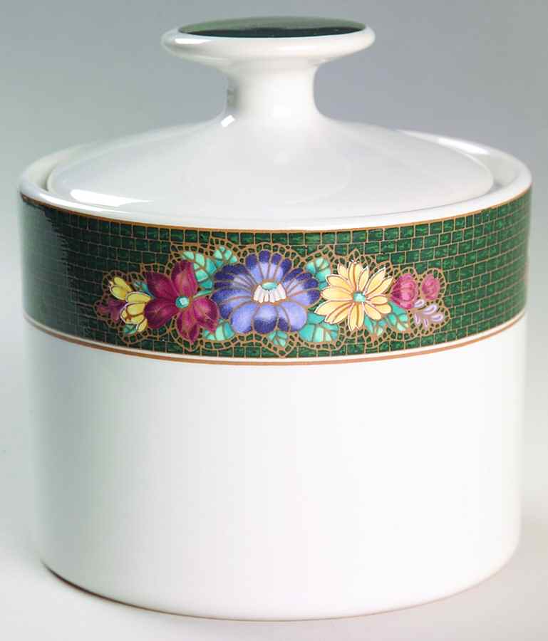 Pallazo Sugar Bowl & Lid by Sango-1