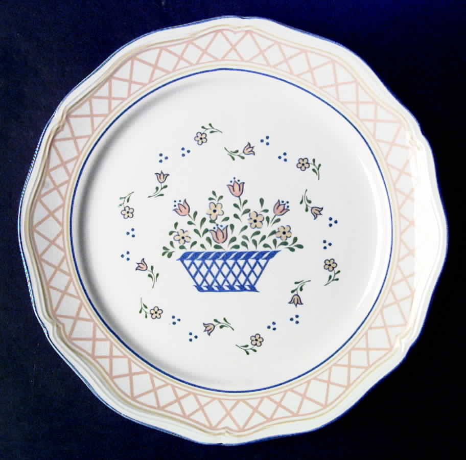 Panier Dinner Plate by Sango-1