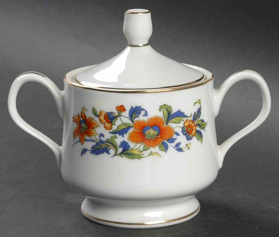 Paragon Sugar Bowl & Lid by Sango-1